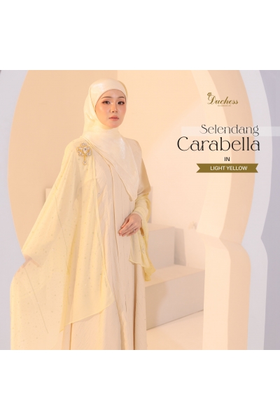 SELENDANG CARABELLA - LIGHT YELLOW